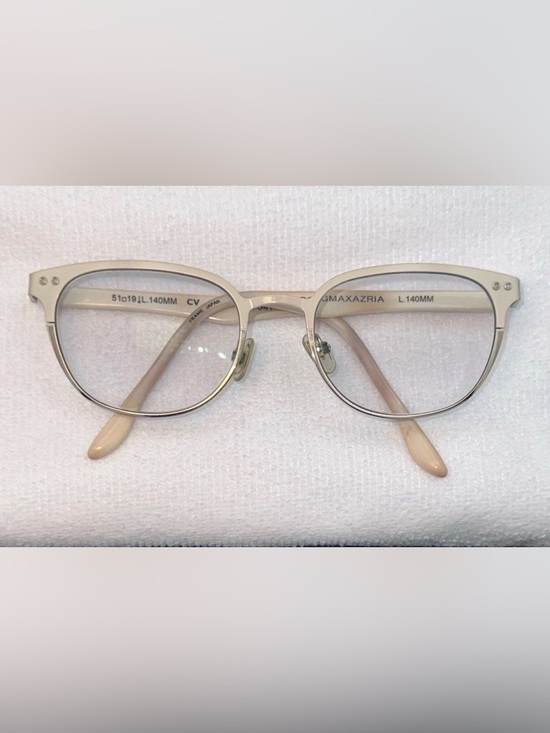 BCBGMaxAzria Accessories - BCBGMAXAZRIA Eyeglasses Talia Ivory Designer Frames Only White 51-19-140